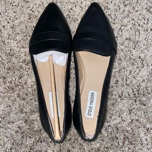 Steve Madden Jainna black flats size 8